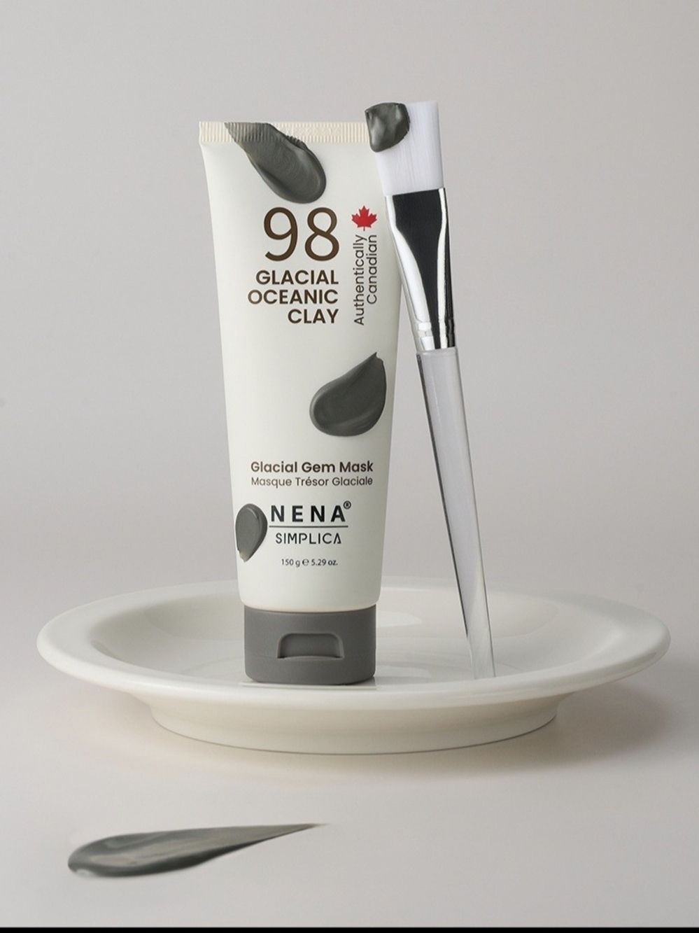 Nena X Simplica Glacial Gem Clay Mask